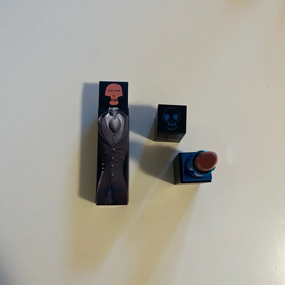 New Corpse Bride Makeup Revolution Victor Lipstick